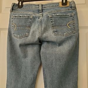 Older American Eagle Stretch Skinny Flare Jeans 4R